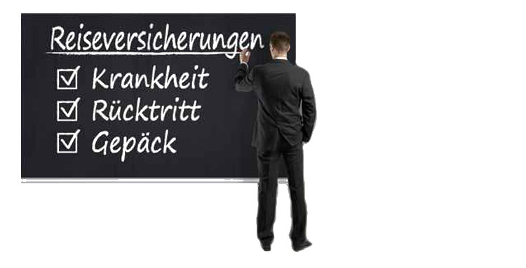 Top andsafe Reiseversicherung sichert Ihr Gepäck und Sie bei Krankheit oder Rücktritt der Reise ab