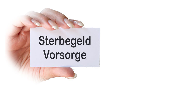 Mit der DELA Sterbegeldversicherung haben die Hinterbliebenen die perfekte Sterbegeldvorsorge in der Hand