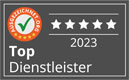 Top Dienstleister 2023 ausgezeichnet.org